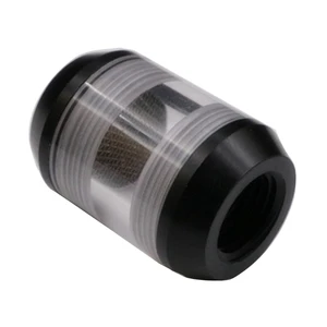 G1/4'' Inner Thread Water Cooling Flow Meter Filter G1/4 Inner Thread Fine Screen Funnel Shaped Filter Computer Cooling