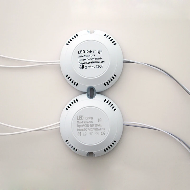 LED Driver AC 176-265V 8-24W Ceiling Driver Round Lighting Transform power supply adapter for Ceiling Lamp Light Bulb Lighting Accessories