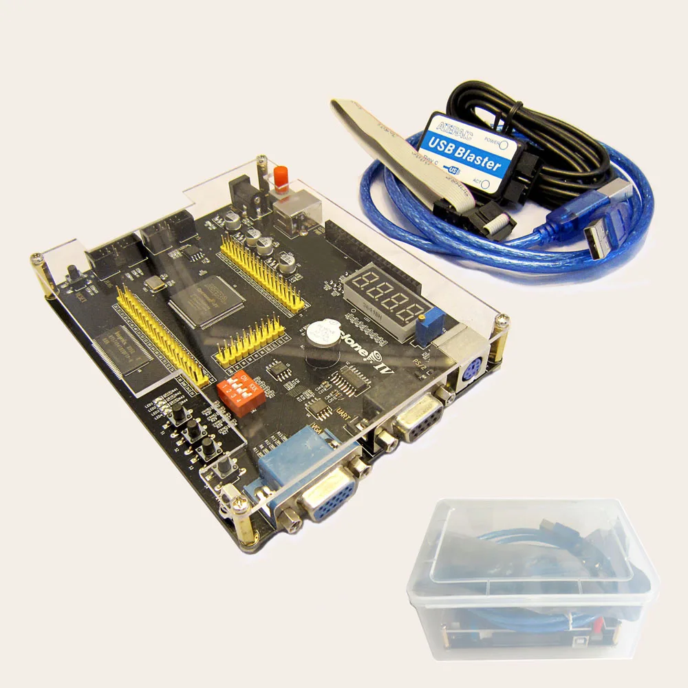  Portátil de bolsillo Kit de desarrollo ALTERA ciclón IV EP4CE6 EP4CE10 FPGA Placa de desarrollo Alt