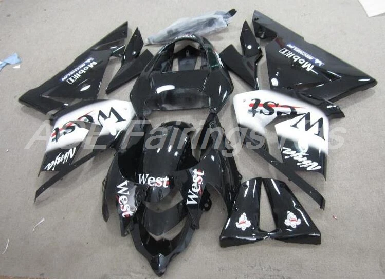 

New ABS Motorcycle Full fairing kits fit for Kawasaki Ninja ZX-10R 2004 2005 10R 04 05 fairing bodywork custom west hot