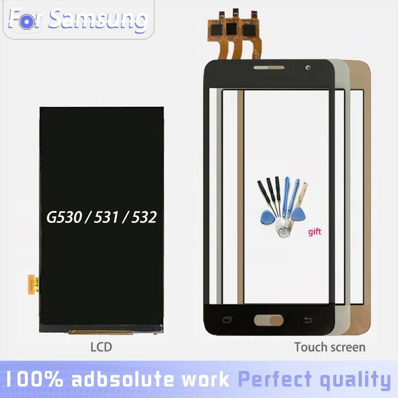 ЖК-дисплей и дигитайзер сенсорного экрана для Samsung Galaxy Grand Prime G530 G530F G530H G531 G531F G531H