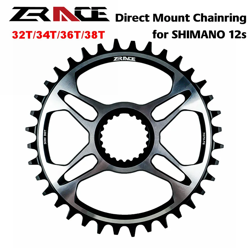 

ZRACE 12s Bicycle Chainring,MTB Crankset for SHIMANO Direct Mount Crank FC-M9100 FC-M8100 FC-M7100,SM-CRM95 SM-CRM85 SM-CRM75