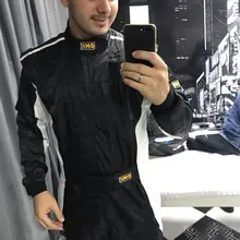 Новое поступление Автомобильный гоночный костюм практическое обслуживание для мужчин и женщин go kart drift гоночный костюм Размер: XS-4XL