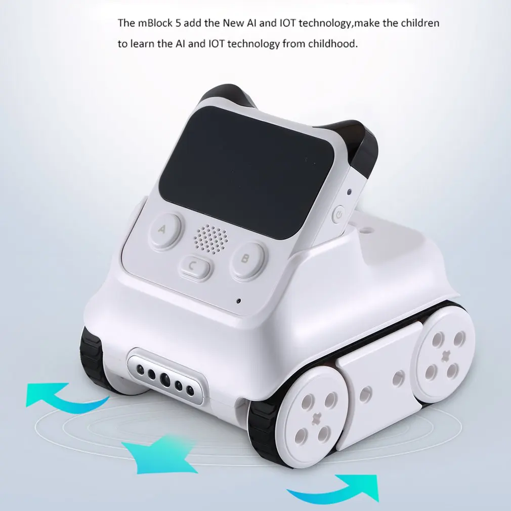 Makeblock Codey Rocky программируемый робот, подарок для забавных игрушек, чтобы узнать ии, питон, пульт дистанционного управления для детей в возрасте 6