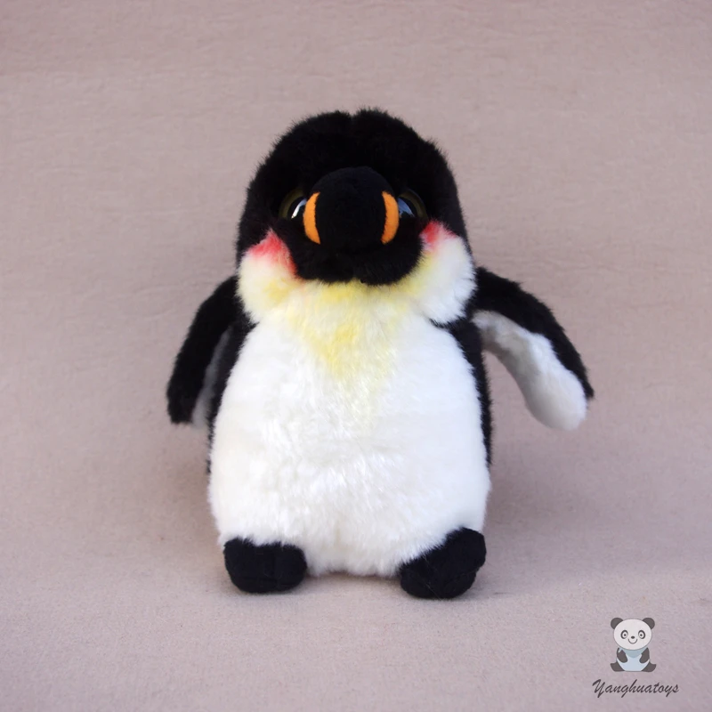 Real Life Doll  Plush Emperor Penguins Toy  Cute Big Eyes Stuffed Animal Toys For Children Present