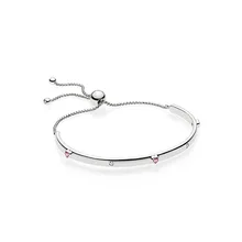 Чистый серебряный браслет, полный любви, S925 Серебряный браслет, индивидуальный модный простой Регулируемый браслет, женский день Святого Валентина