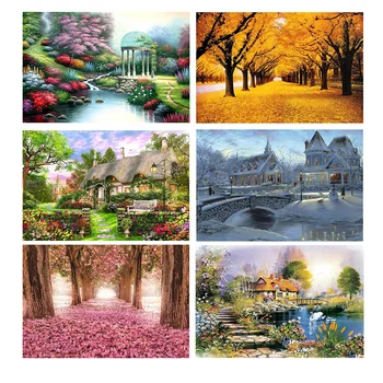 

Kids Toys 1000pcs Puzzle DIY Paper Jigsaw for Adult Children Room Painting Decor Mini Paper Puzzles Game Toys