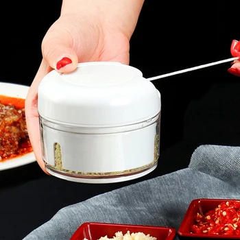 

Bowl Chopper Dicer Vegetable Cutter Spiral Garlic Food Onion Vegetable Chopper Cosas De Cocina Kitchen Tools Accessories KK60GJ