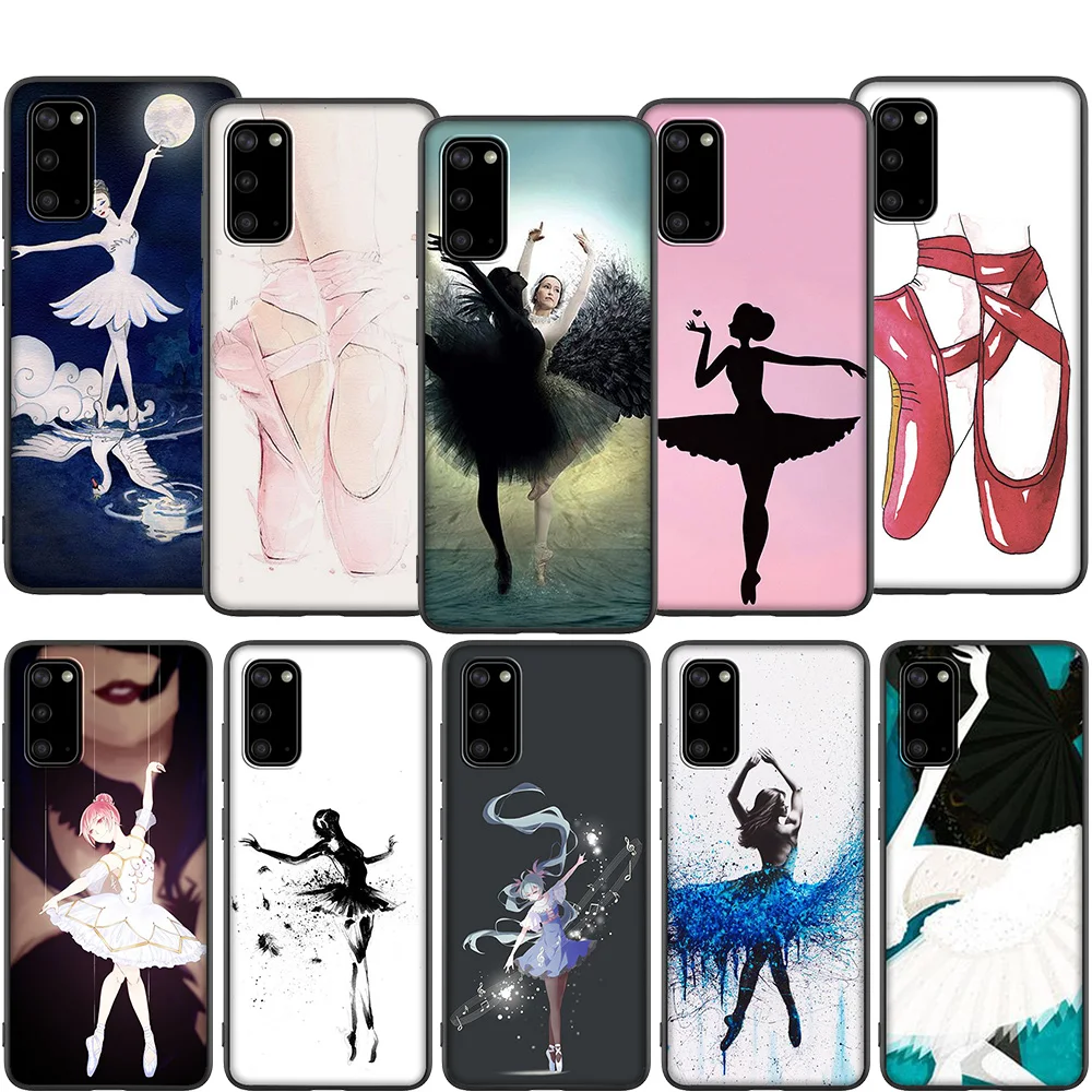 Балетные туфли Lavaza для танцев балерины Samsung A01 A11 A21 A41 A2 Core A20e A70s J4 J7 Duo J6 J8 Plus Prime |