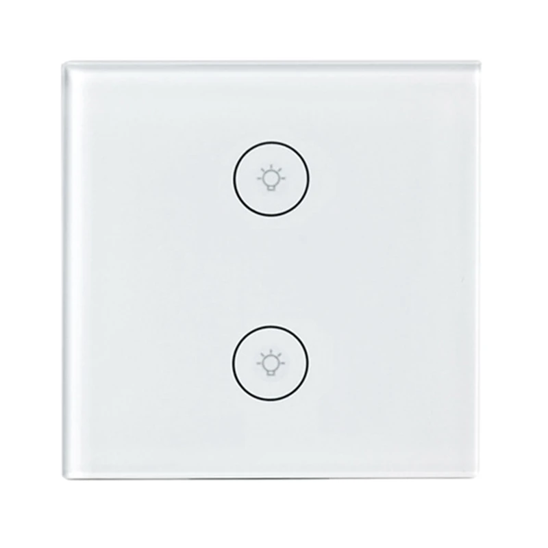 

FFYY-WIFI Smart Light Switch 86 Type Switch Contact Panel Convenient APP Control AC 100-240V for Smart Life APP Tuya APP EU Plug
