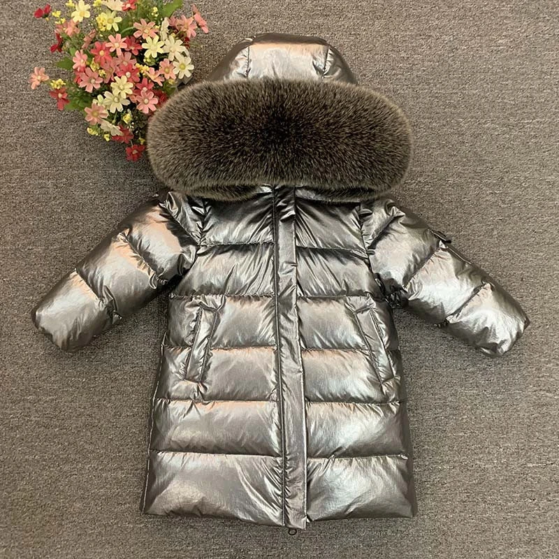 toddler winter coat with fur hood