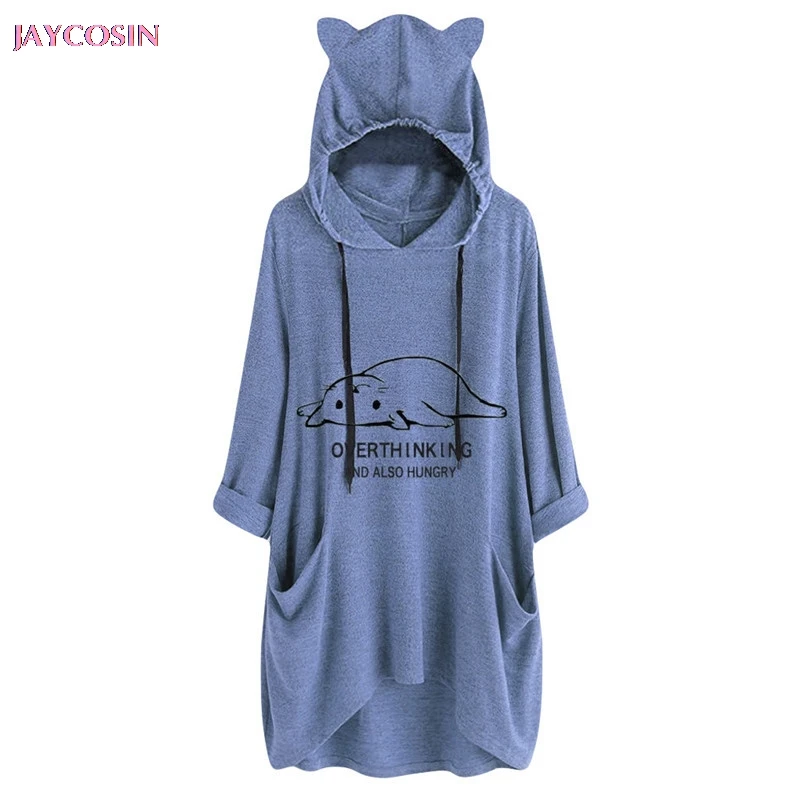 Jaycosin 19 Personnalite Chandail Femmes Imprimer Chat Oreille A Capuche Manches Longues Lettre Irreguliere Haut Chemisier Chemise Vetements Goutte 0802 Aliexpress Jaycosin 19 Personnalite Chandail Femmes Imprimer Chat Oreille A Capuche Manches Longues Lettre Irreguliere Haut Chemisier Chemise Vetements Goutte 0802 Aliexpress