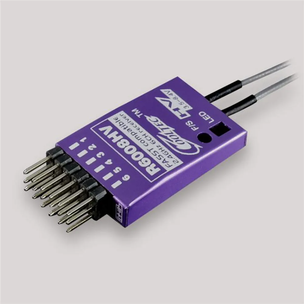 Профессиональный R6008HV-B 6CH FASST приемник для Futaba 6C 8C 10C 14SG 16SG аксессуары