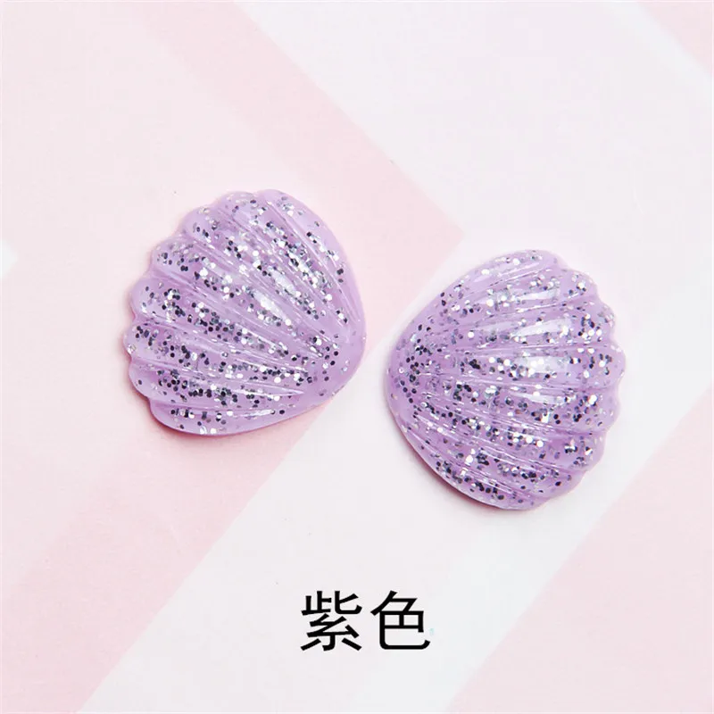 10pcs toy 2 10 шт./пакет Лизун моделирования Глина с рисунком из мультфильмов жемчужная раковина блестки грязи украшения наполнителя Пластилин поставки глиняные игрушки для детей, подарок - Color: 10pcs toy 2