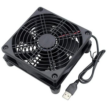 

Usb12cm Cooling Fan, Screw Protection Network, Suitable for Router TV Set-Top Box, Mini Electronic Equipment Cooling