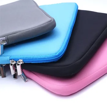 

4 Colors Laptop Case Bag 11''13''15.6'' Soft Cover Sleeve Pouch For Macbook Pro Notebook Home Storage Accessories