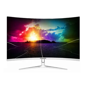 

HUGON 27" Curved 144Hz/165Hz Gaming LED Monitor Edge-Less AMD FreeSync DisplayPort DP/HDMI Interface