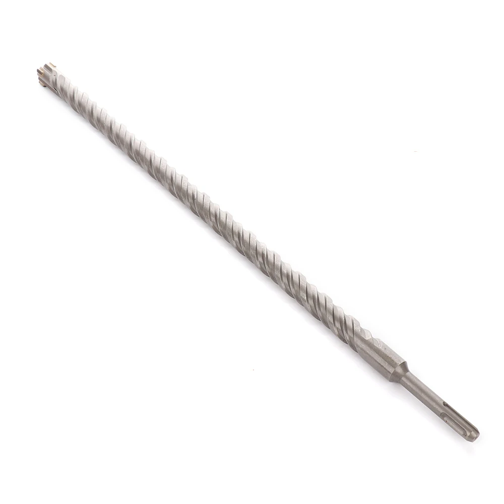 

20mm Electric Hammer Impact Drill Bit Tungsten Carbide Tip Drill SDS Plus Drill Bit Double Pit and Round Shank for Drilling