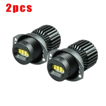 

1 Pair Of 64W LED Angel Eye Halo Ring Headlights For BMW E90 E91 3 Series 2006-2008 Models Pratical Headlights