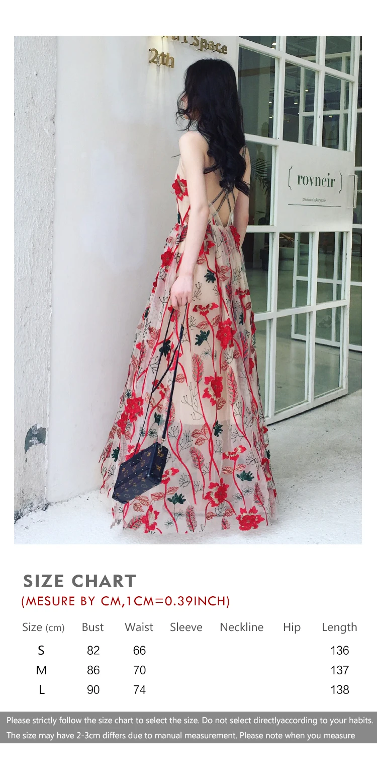Модное кружевное платье с цветочной вышивкой летнее сексуальное платье без рукавов с перекрещивающимися сзади пляжное длинное платье для отпуска Vestidos Robes