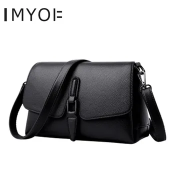 

Genuine Leather Bags Female New 2019 Korean Fashion Women Shoulder Bag Ladies Messenger Bag Small Square Bags Bolso Mujer
