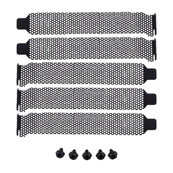 

5 pcs PCI slot cover / PCI slot cover dust filter blanking board