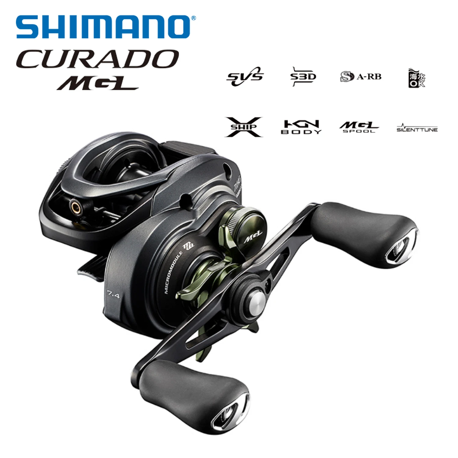 Катушка для заброса приманки SHIMANO Curado MGL катушка 70HG 70XG 71HG 71XG аксессуары морской