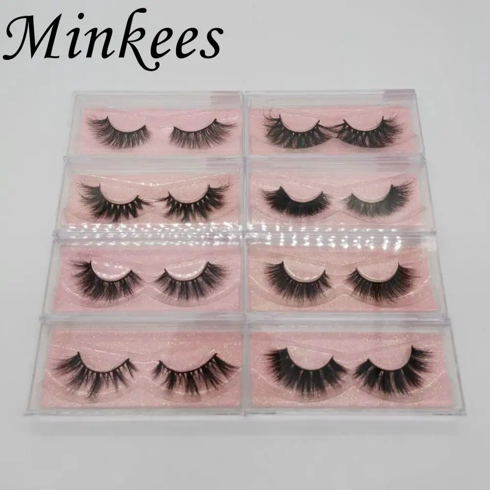 

Minkees New 5D Mink Eyelashes Long Lasting Mink Lashes Fluffy Dramatic Eyelashes Makeup Beauty Tools