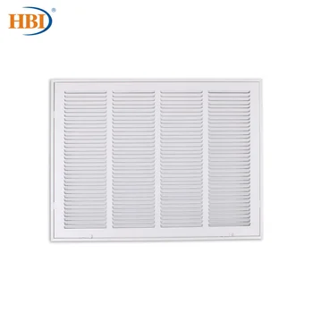 

HBI W24"*H18" Steel Air Vent Filter Return Air Grille Vent Cover White Powder Coating with Frame Ceiling and Sidewall Cover