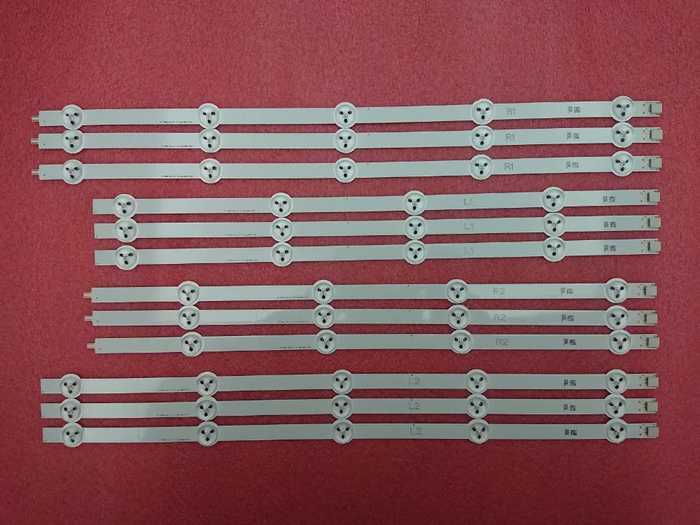 

New Original 5set=60pcs LED backlight strip for LG 47LN575 47LA620 6916L-1174A 6916L-1175A 6916L-1176A 6916L-1177A 1259A 1260A