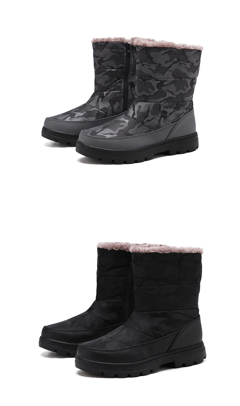 WWKK/Новинка года; женские ботинки; зимние женские ботильоны; водонепроницаемые теплые женские зимние ботинки без застежки; женская обувь; женские ботинки