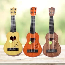 44 см мини музыкальная детская укулеле, Детская гитара, игрушки для детей, Забавный музыкальный инструмент, обучающие игрушки для детей, Рождественский подарок
