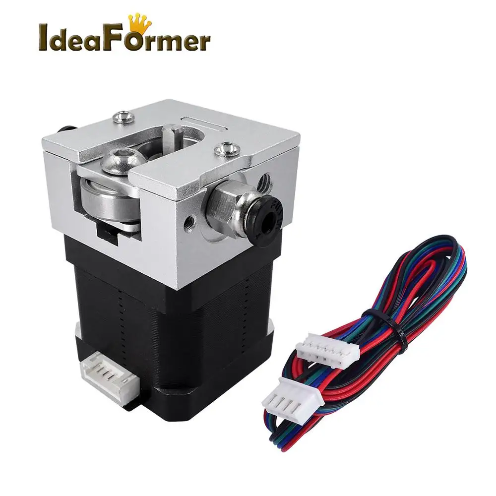 3D-принтер экструдер Bulldog DIY Bowden полностью металлический серебристый алюминий с