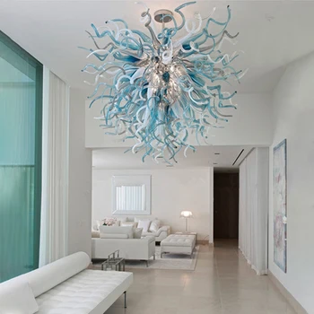 

100% Hand Blown Glass Art Chandelier for Wedding Decoration