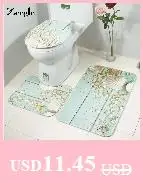 Zeegle Набор ковриков для ванной 3 шт. коврик для ванной комнаты Противоскользящий коврик для душа абсорбирующий коврик для туалета коврик для