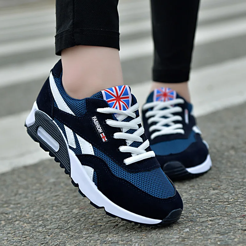 Livraison directe baskets femmes chaussures femme mode formateurs Comfor maille Tenis cales toile décontracté dames chaussures femmes baskets