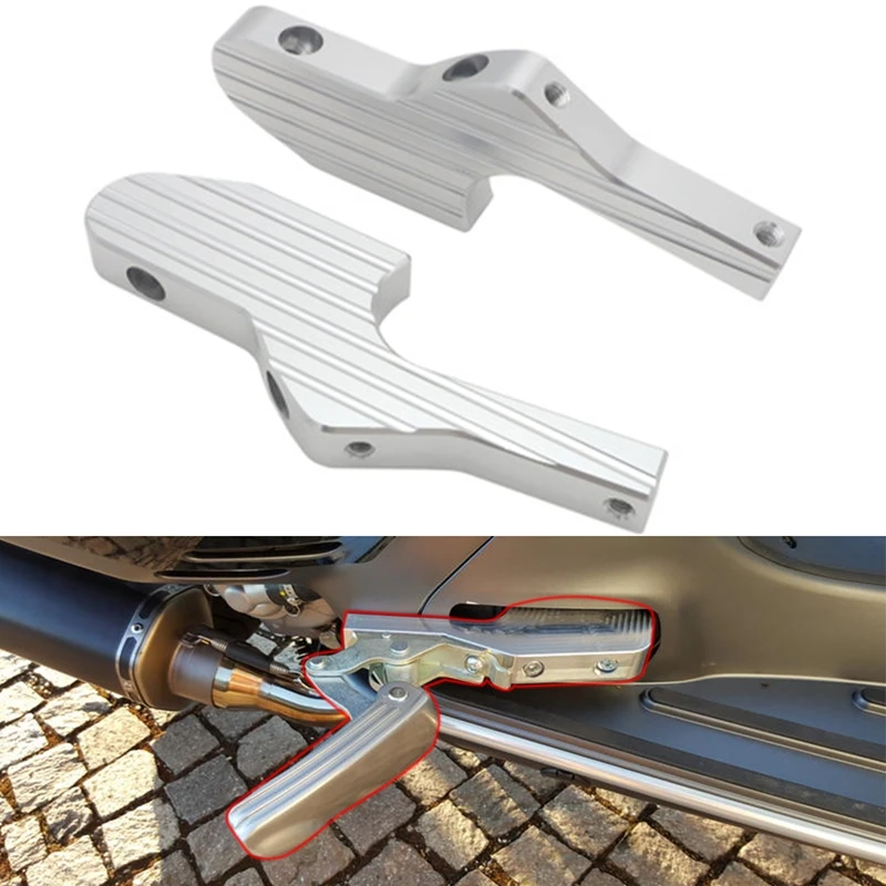 

Подножки для скутера, удлинители подножек для пассажира, для Vespa GT GTS GTV 60 125 150 200 250 300 300Ie