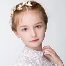 Головной убор для девочек аксессуары для девочек цветочный головной венок аксессуары для волос ручной работы резинки для волос Гирлянда корейский стиль цветок для мальчиков/цветок