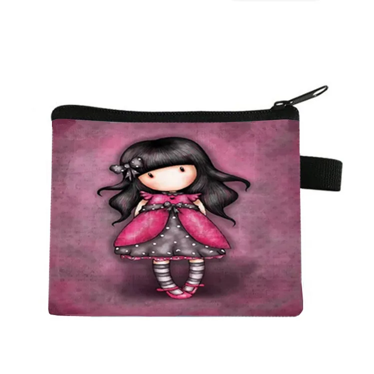Game Wallet Student Boys And Girls Short Wallet Card Bag Pocket Change Purse Cute Coin Purse Clear Purse Small Pouch coin Bolsa