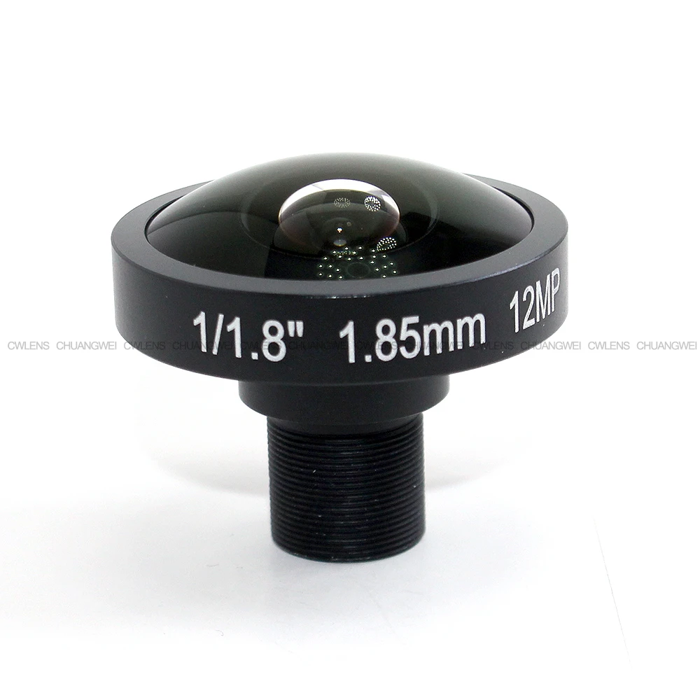 4K 1.85mm  12 ް ȼ Fisheye 1/1.8 ġ 185  M12 Ʈ  1.85mm IMX226  Ʈ 4K ī޶
