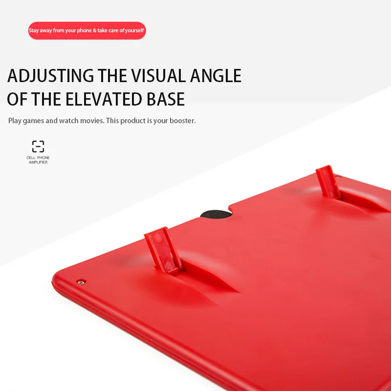 Усилитель экрана телефона для всех смартфонов 12 дюймов функция усиления стабильный держатель телефона Складная структура усилитель экрана