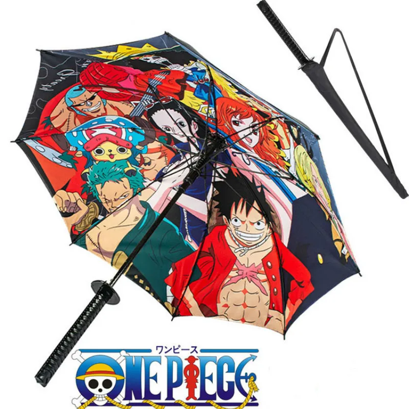 Sword Umbrella One Piece Anime Long Handle Japanese Umbrella Men Student Personality Creative Handsome Knife Umbrella Umbrellas Aliexpress