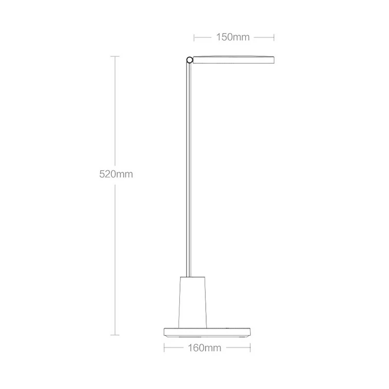 Yeelight YLTD05YL настольная лампа 15 Вт светодиодный умный с защитой для глаз, настольная лампа Dim mi ng для mi home mi jia приложение управление для детей свет для чтения