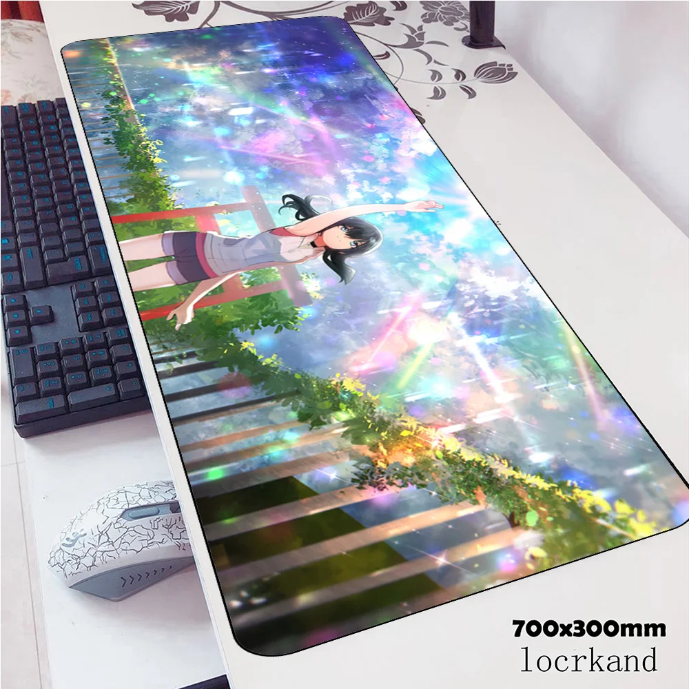 Weathering with you коврики для мыши 70x30 см esports коврик для мыши notbook коврик для мыши Kawaii pc игровой коврик для мыши геймер клавиатура Коврик для мыши