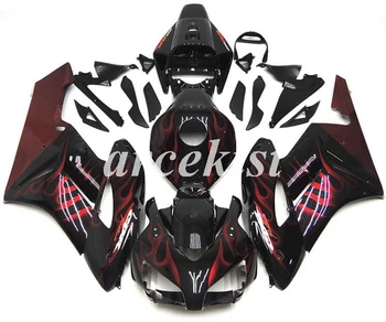 

Injection Mold New ABS Motorcycle Full Fairings Kit Fit for HONDA CBR1000RR 2004 2005 04 05 CBR1000 1000RR Custom flame red