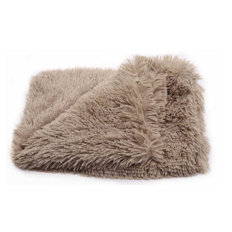 

Soft Calming Pets Blanket Fluffy Dog Bed Mats Comfortable Cosy Cat Rugs Puppy Warm Carpet Pets Supplies