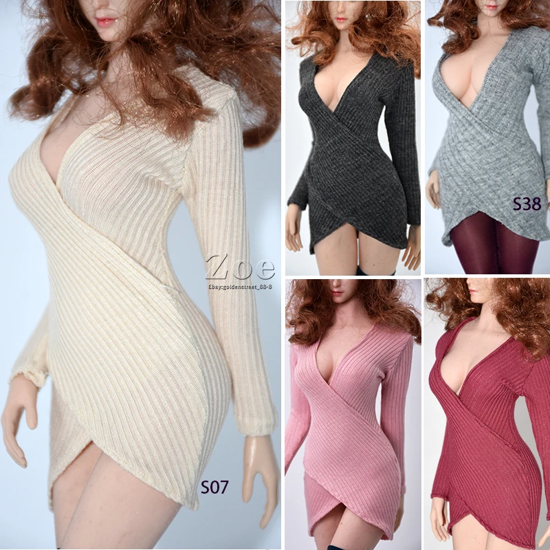 1:6 Scale Female OL Dress Skirt Clothes Fit 12'' PH TBL UD Action Figure Body In Stock | Игрушки и хобби