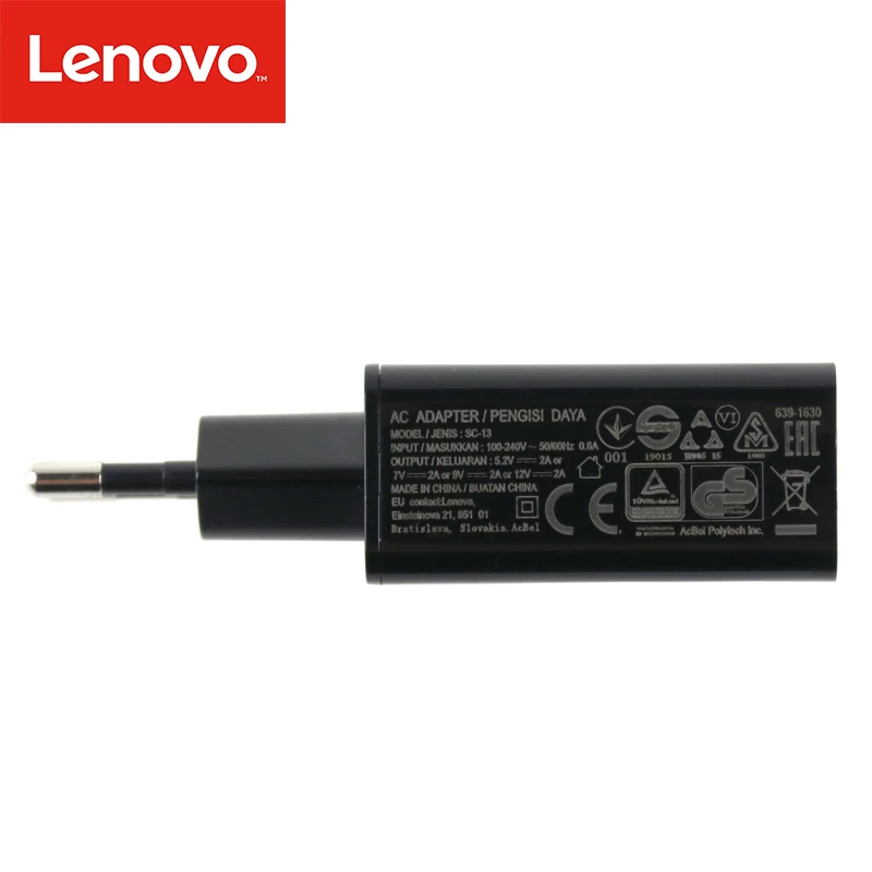 Lenovo sc-13, оригинальное зарядное устройство для телефона lenovo, зарядное устройство для планшета, адаптер переменного тока для ноутбука, зарядн... Lenovo sc-13, оригинальное зарядное устройство для телефона lenovo, зарядное устройство для планшета, адаптер переменного тока для ноутбука, зарядн...