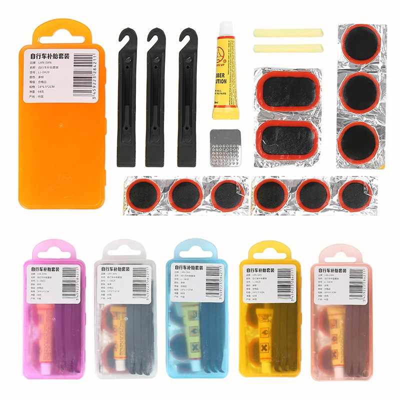 

Mountain Bike Repair Tools Kit Bike Tool Set for Cyclist Bicycle Tool Kit for Multi-Purpose Emergency Tire Repair Accessories