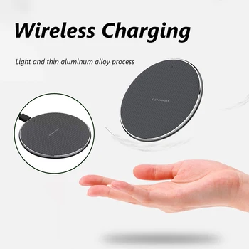 Smart Watch 10W Material Wireless Charger Fast Charging Stand Fast Aluminum Mobile Charging Pad Phone Charger Adapter Enfield-bd.com